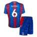 Crystal Palace Marc Guehi #6 Dětské Oblečení Domácí Dres 2024-25 Krátkým Rukávem (+ trenýrky)